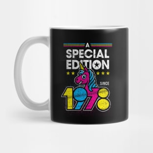 Generation X Born in 1978 | Special Edition Unicorn Mug